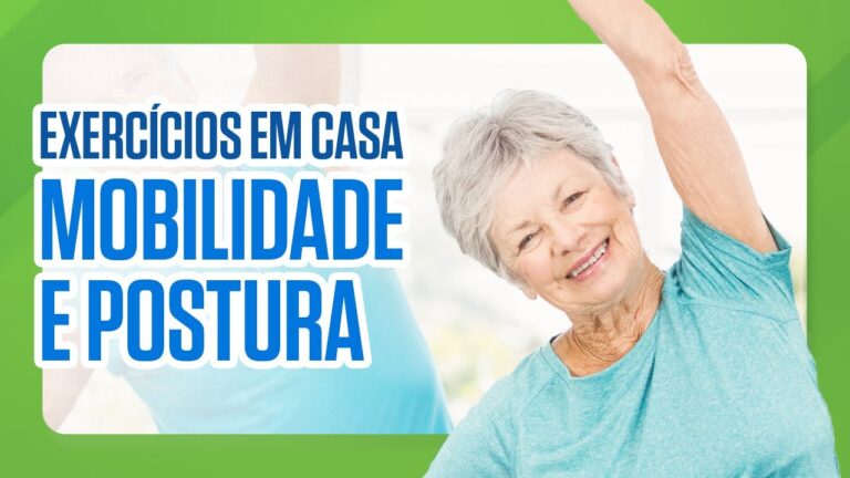 Exerc&iacute;cios para idosos com pouca mobilidade