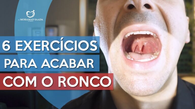 Exerc&iacute;cios eficazes para apneia do sono
