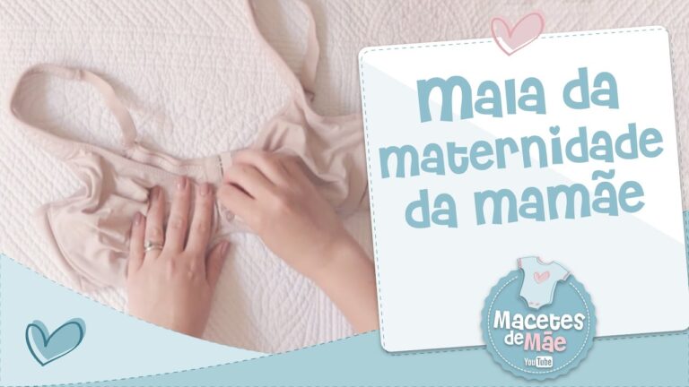 Lista de itens essenciais para levar à maternidade para a mãe
