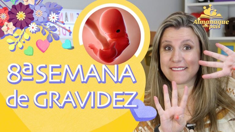 Desenvolvimento do Tamanho de um Beb&ecirc; de 8 Semanas