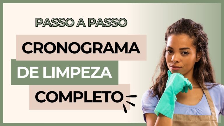 Plano de Limpeza Semanal para Imprimir