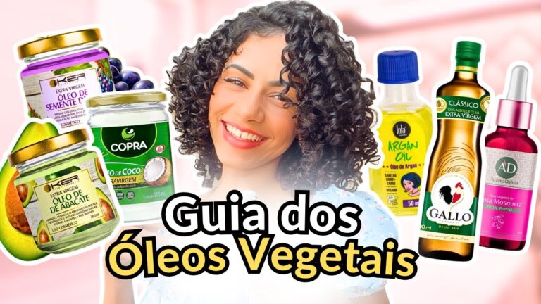 Benef&iacute;cios do &Oacute;leo Vegetal Puro para o Cabelo
