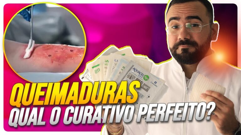 Curativo eficaz para queimadura de segundo grau