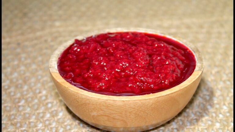 Receita Pr&aacute;tica de Doce de Framboesa Caseiro