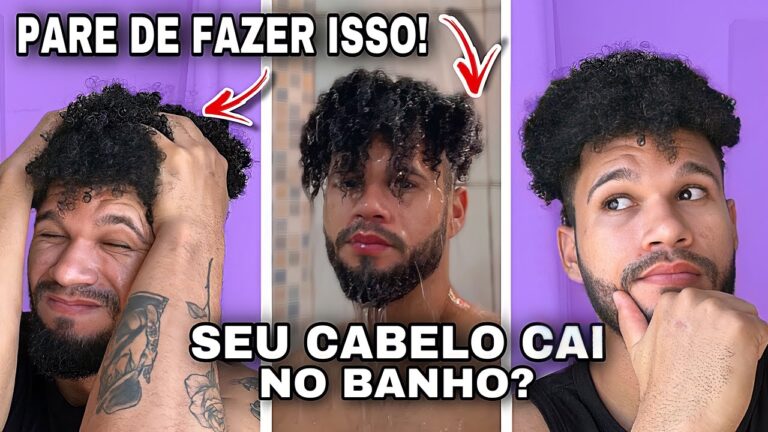Causas e Solu&ccedil;&otilde;es para Cabelo Caindo no Banho