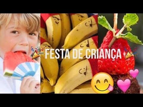 Card&aacute;pio ideal para anivers&aacute;rio de 1 ano