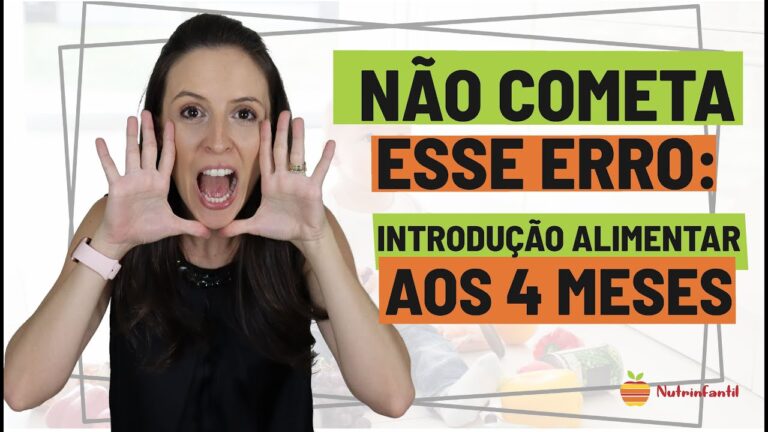 Introdu&ccedil;&atilde;o &agrave; Alimenta&ccedil;&atilde;o para Beb&ecirc;s de 4 Meses