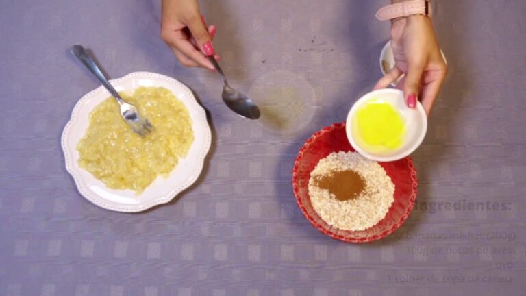 Bolachas de Aveia, Banana e Ovo: Receita Saud&aacute;vel e Deliciosa