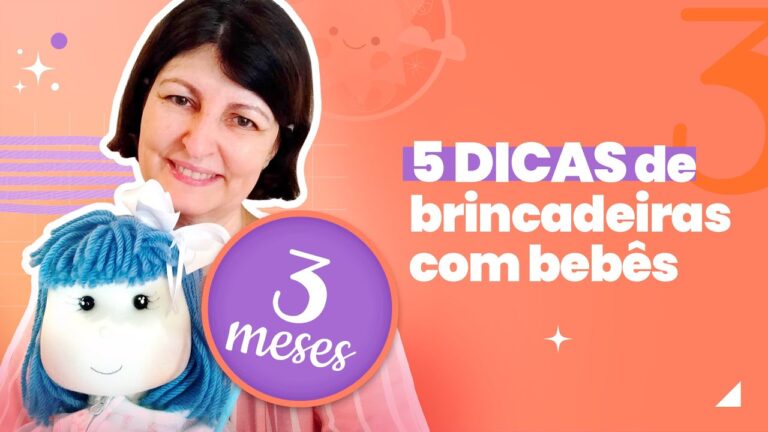 Brincadeiras para beb&ecirc;s de 3 meses