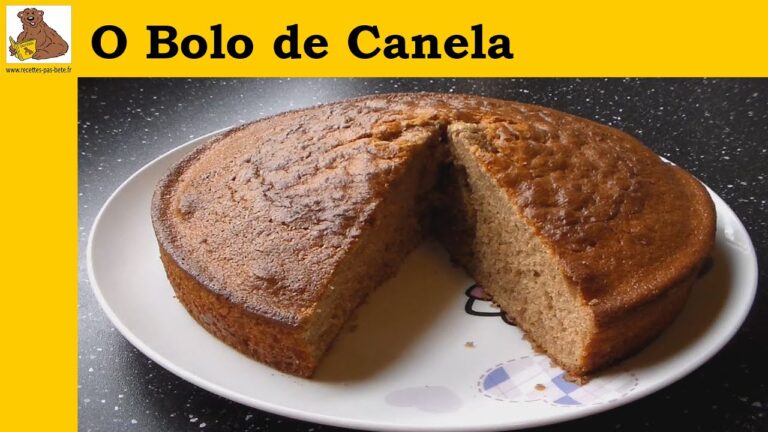 Delicioso Bolo de Canela com Sabor Intenso