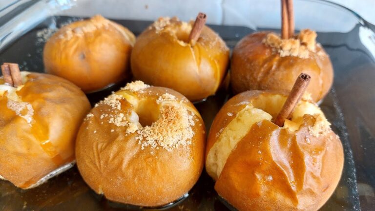 Receita deliciosa de ma&ccedil;&atilde; reineta assada no forno