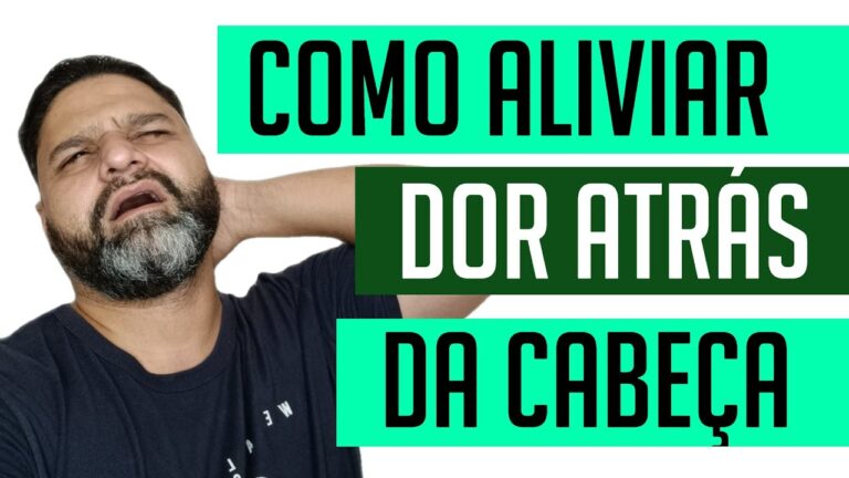 Dor de cabe&ccedil;a no lado esquerdo da nuca