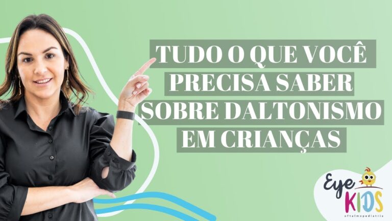 Diagn&oacute;stico e Tratamento do Daltonismo Infantil