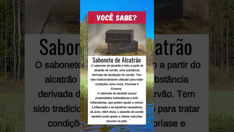 O poder do sabonete de alcatr&atilde;o na remo&ccedil;&atilde;o de manchas