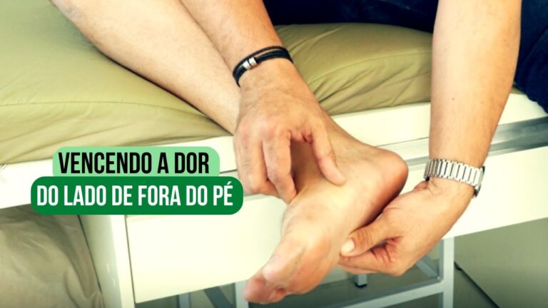 Como Aliviar a Dor no P&eacute; Esquerdo Lateral Externa