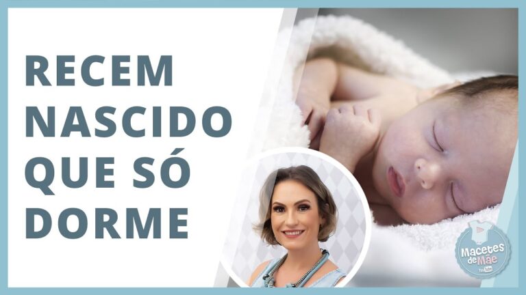 Meu bebê está dormindo demais: o que fazer?