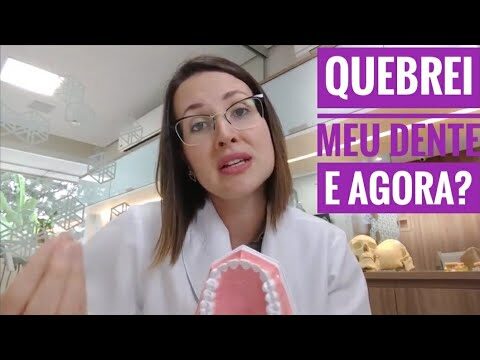 Como restaurar um dente quebrado