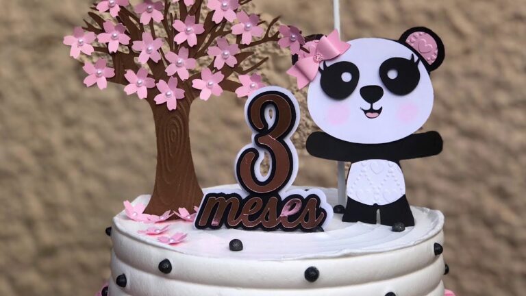 Receita de Bolo do Panda Masculino