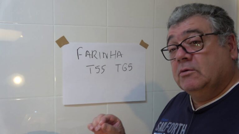 Diferença entre farinha 55 e 65