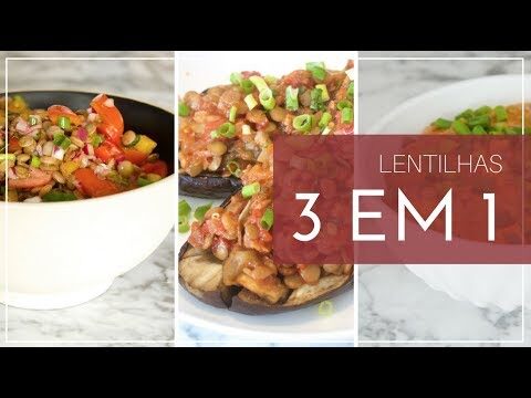 Del&iacute;cias Saud&aacute;veis: Receitas com Lentilhas Cozidas