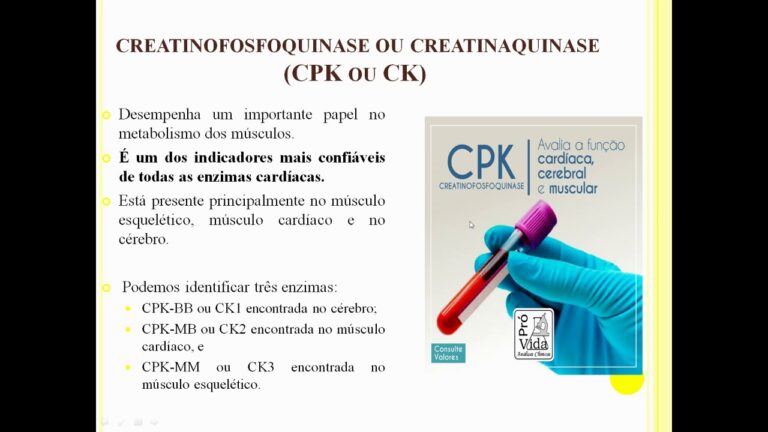 Enzima CK Total: Função e Importância na Saúde
