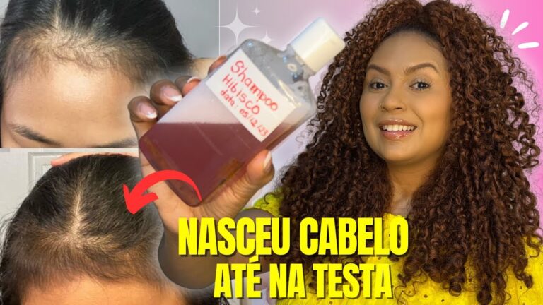 Shampoo para acelerar o crescimento capilar