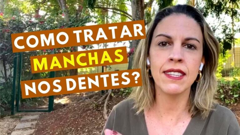 Como remover manchas castanhas nos dentes
