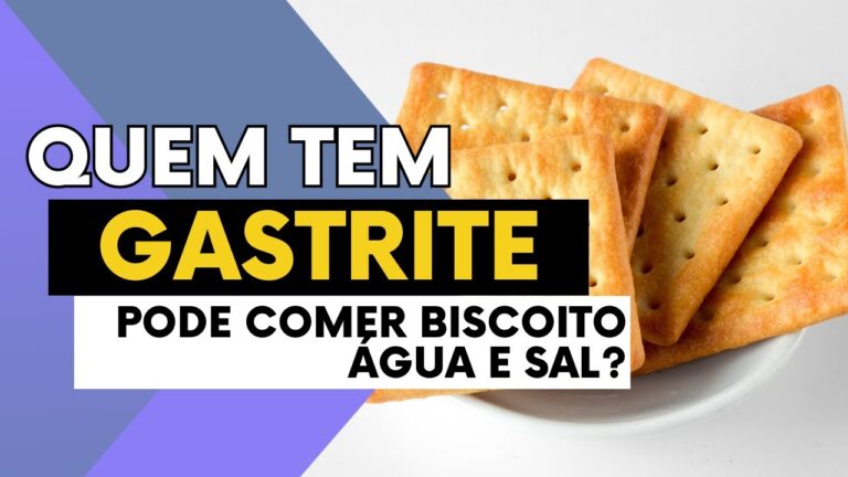 Como Consumir Bolacha &Aacute;gua e Sal Sem Irritar a Gastrite