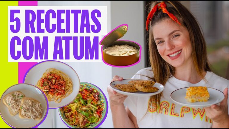 Receitas rápidas com atum enlatado