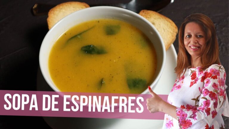 Sopa de Espinafres Saud&aacute;vel: Receita Simples e Nutritiva
