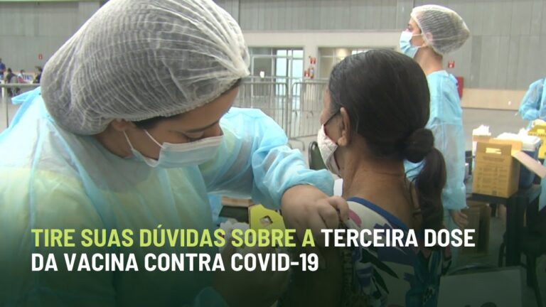 Import&acirc;ncia de Marcar a 3&ordf; Dose da Vacina