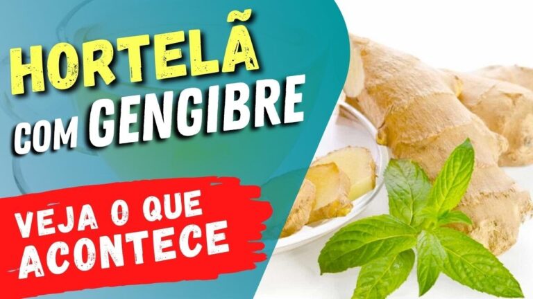 Benef&iacute;cios do Ch&aacute; de Gengibre com Hortel&atilde;