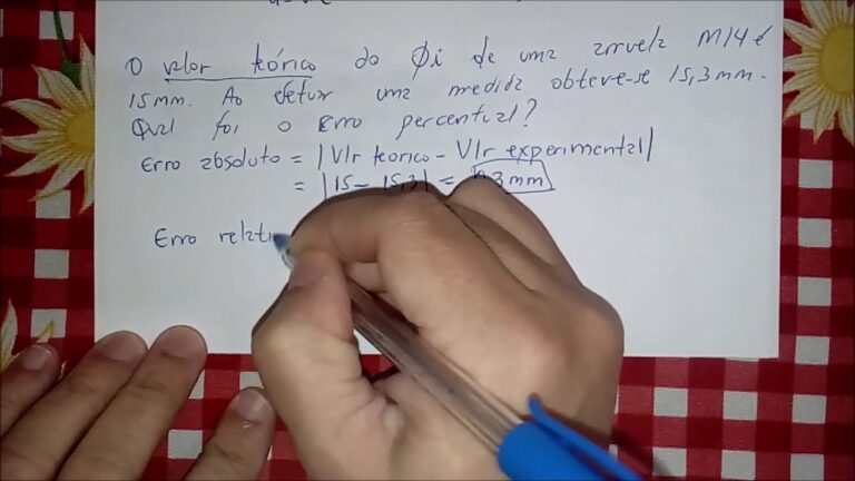 Como Calcular o Erro Percentual de Forma Simples