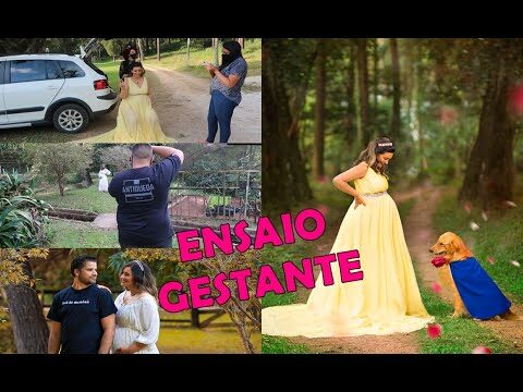 Momentos Incr&iacute;veis: Fotos de Gestantes com Cachorros
