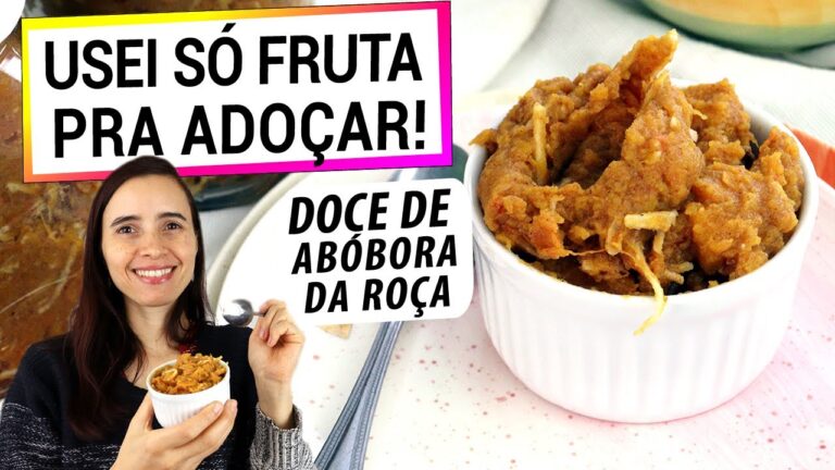 Receita de Doce de Ab&oacute;bora Saud&aacute;vel e Saboroso