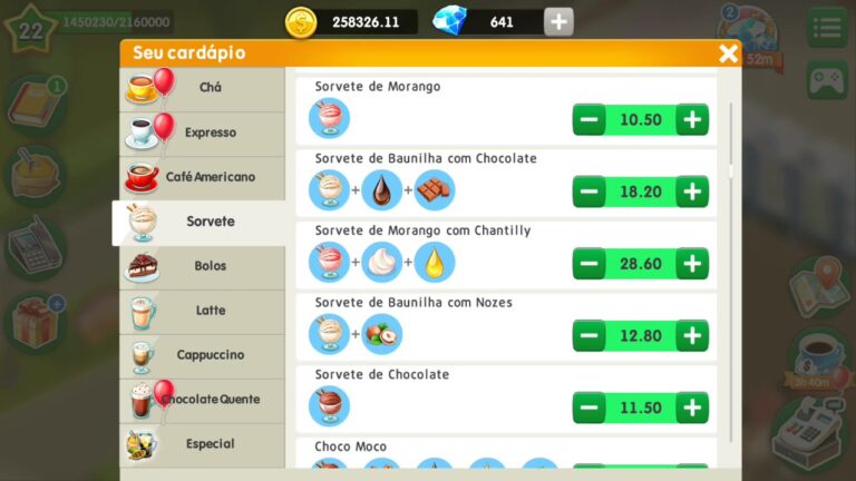 Receitas Deliciosas de Sorvete para o Meu Caf&eacute;