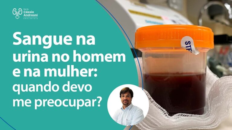 Causas e Tratamentos do Sangue na Urina Masculina