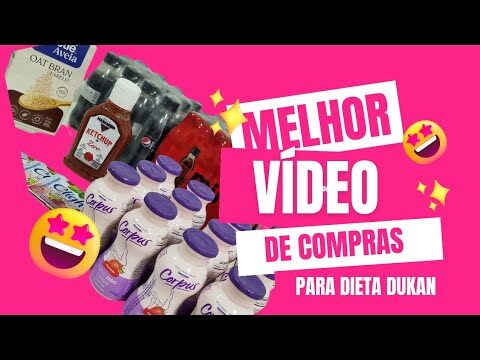 Lista de Compras Essencial para a Dieta Dukan