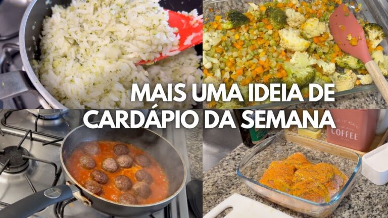 Menu Semanal: Saud&aacute;vel e Simples para o Dia a Dia
