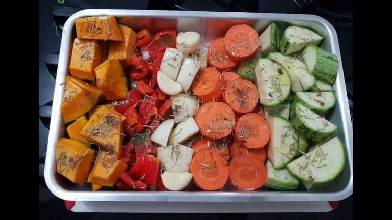 Legumes Assados no Forno: Opção Light e Saborosa