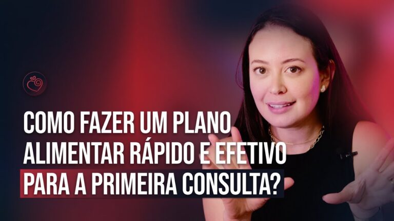 Como Elaborar um Plano de Alimenta&ccedil;&atilde;o Eficiente