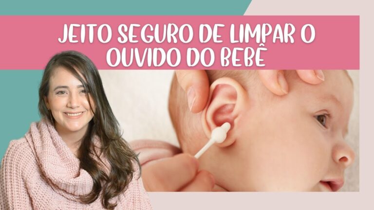 Como Limpar o Ouvido de Rec&eacute;m-Nascido com Seguran&ccedil;a